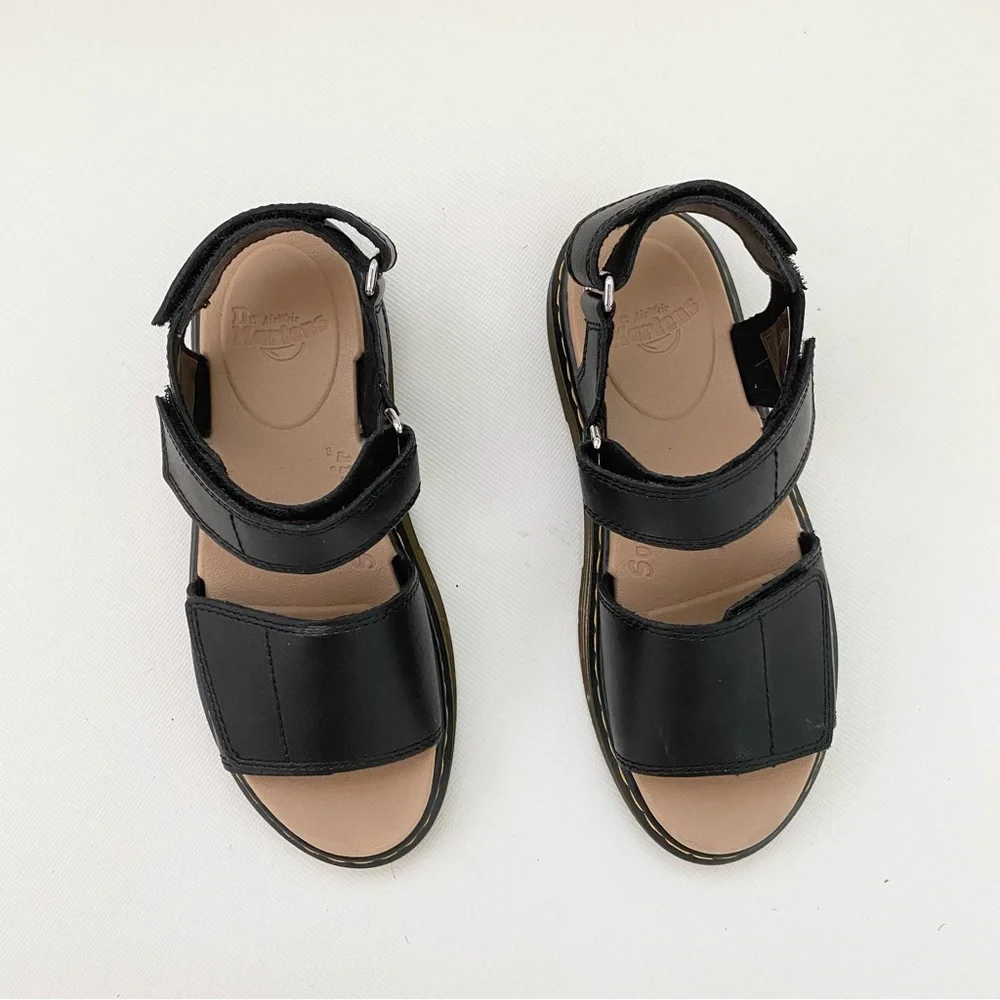 NWOT Dr. Martens Romi Y Velcro Strap Sandals - Picture 1 of 4